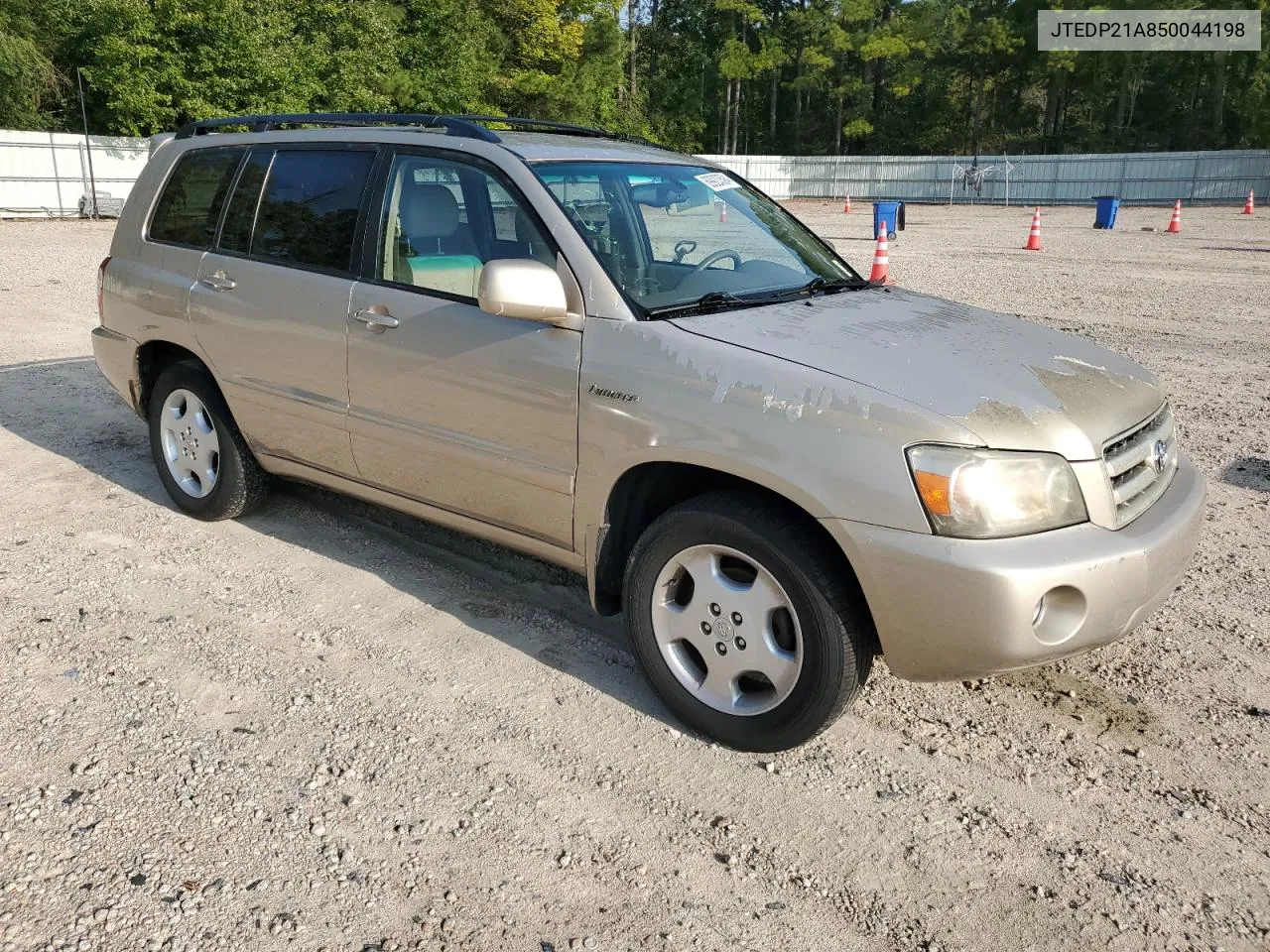 2005 Toyota Highlander Limited VIN: JTEDP21A850044198 Lot: 69923594