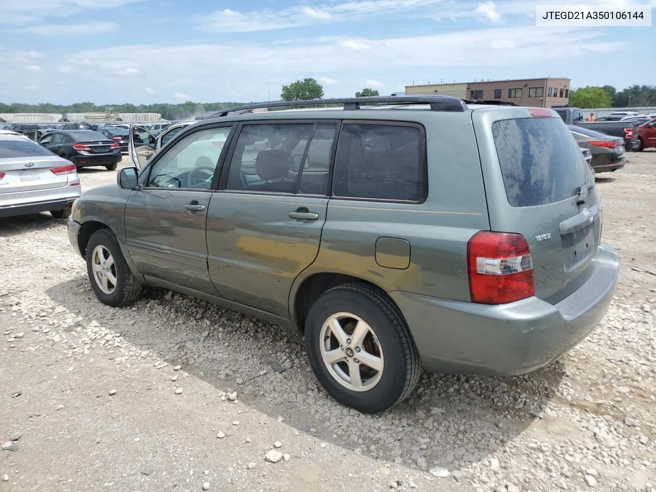 2005 Toyota Highlander VIN: JTEGD21A350106144 Lot: 70032844