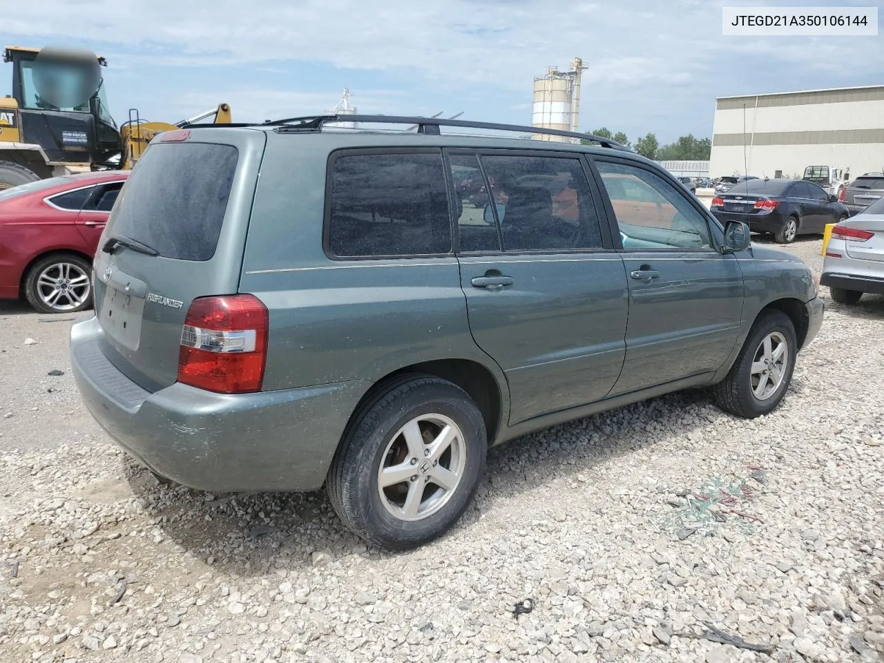 2005 Toyota Highlander VIN: JTEGD21A350106144 Lot: 70032844