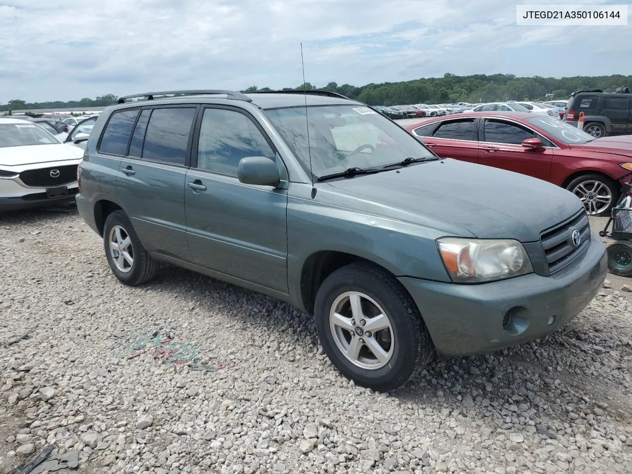 2005 Toyota Highlander VIN: JTEGD21A350106144 Lot: 70032844