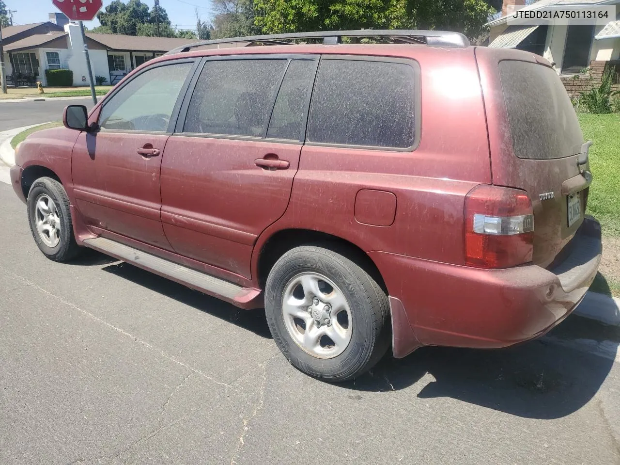 JTEDD21A750113164 2005 Toyota Highlander