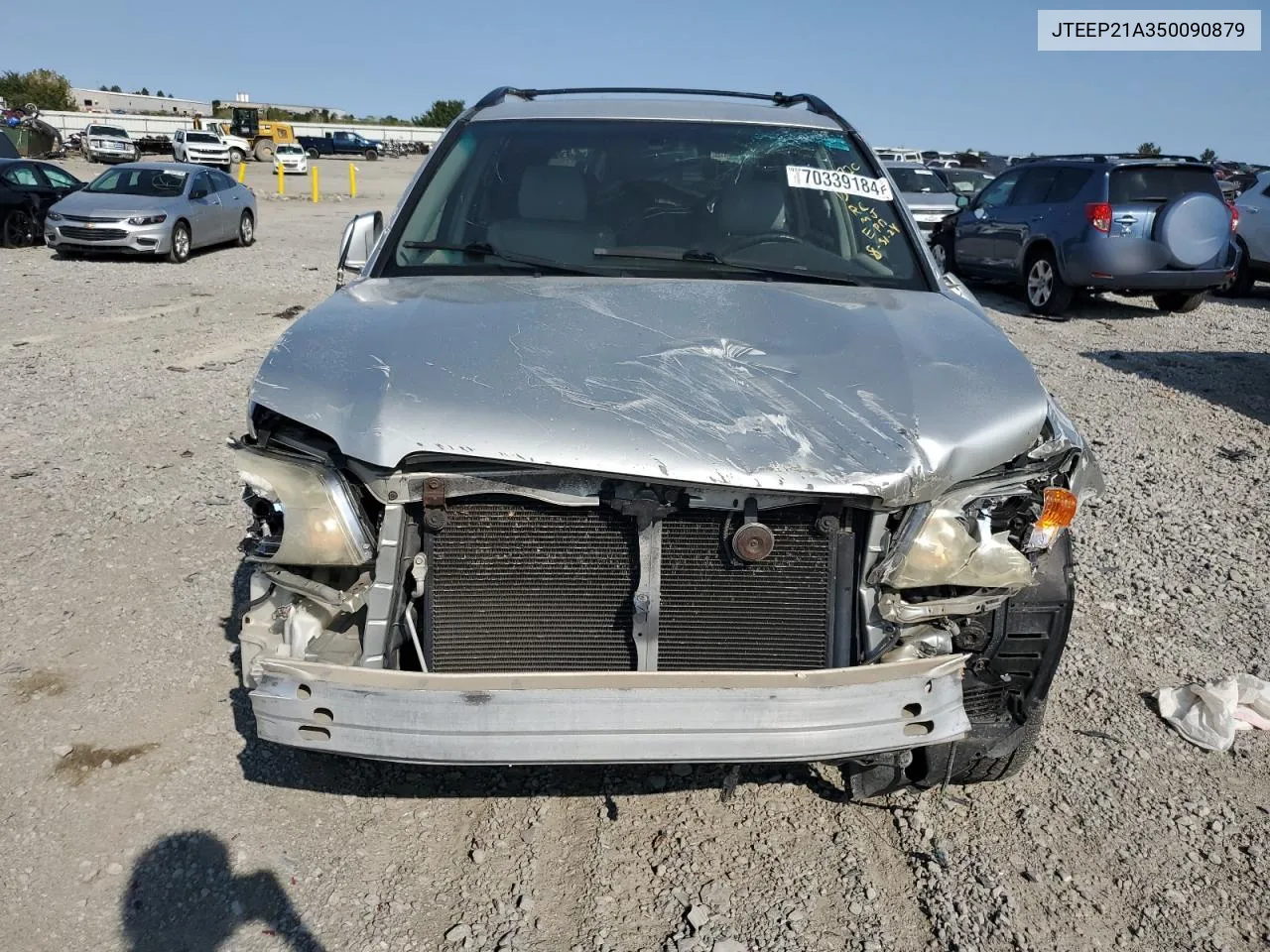 2005 Toyota Highlander Limited VIN: JTEEP21A350090879 Lot: 70339184