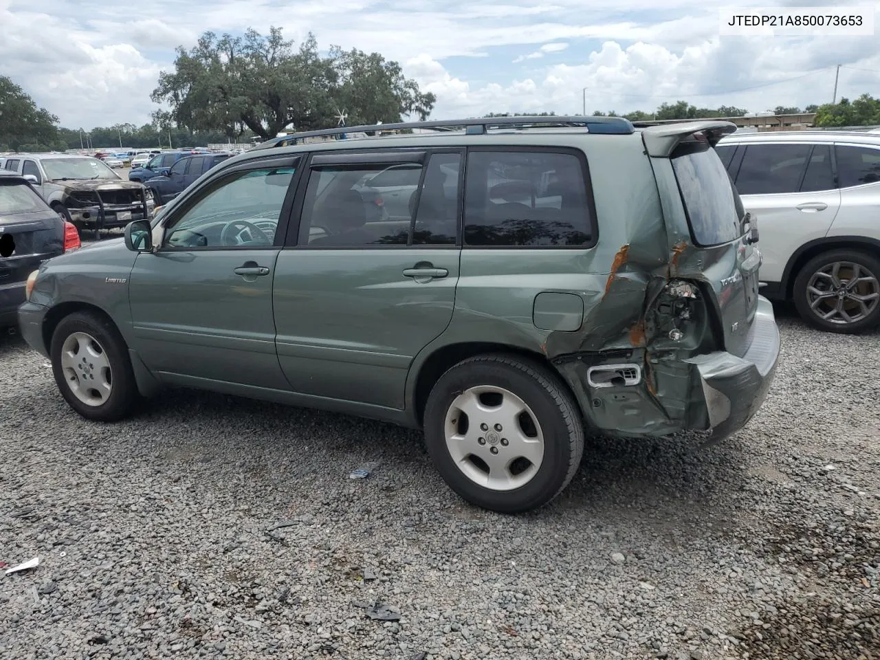 2005 Toyota Highlander Limited VIN: JTEDP21A850073653 Lot: 70422574