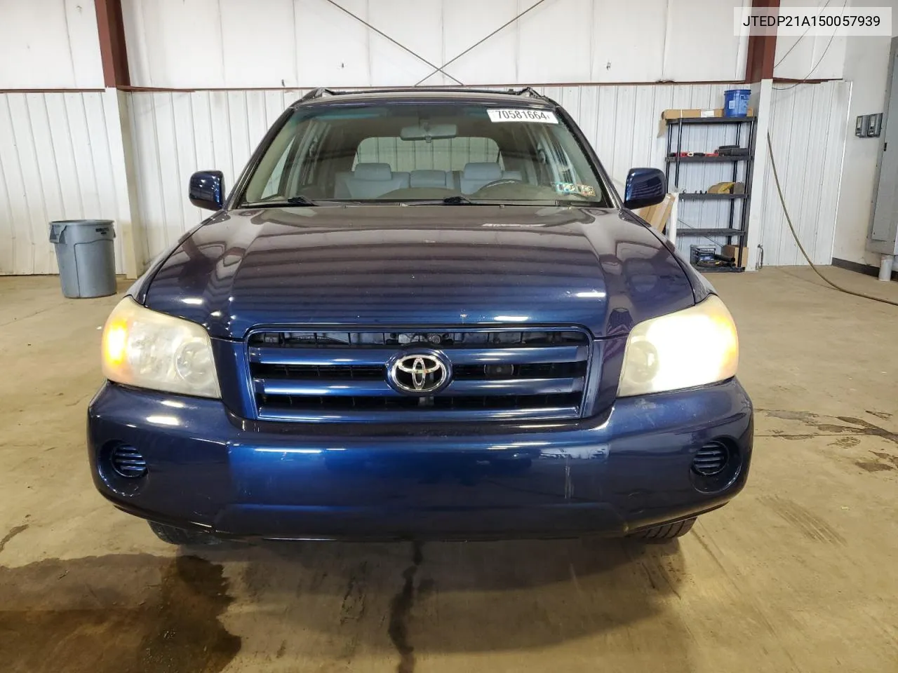 2005 Toyota Highlander Limited VIN: JTEDP21A150057939 Lot: 70581664