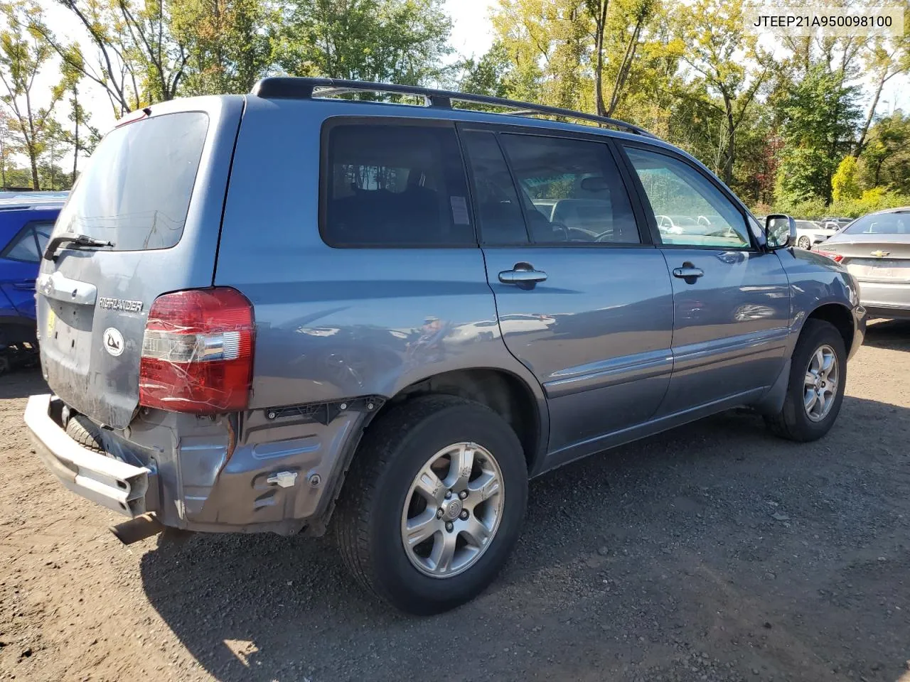 2005 Toyota Highlander Limited VIN: JTEEP21A950098100 Lot: 70584314