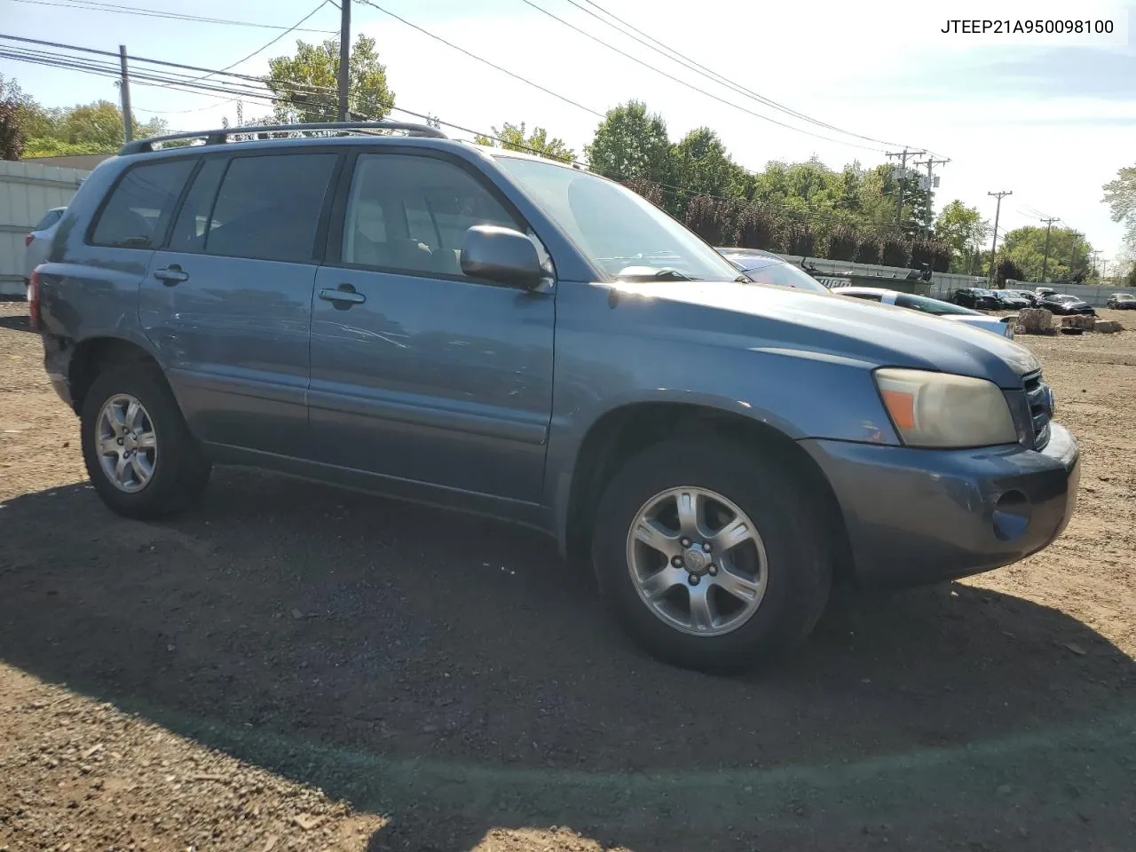 2005 Toyota Highlander Limited VIN: JTEEP21A950098100 Lot: 70584314