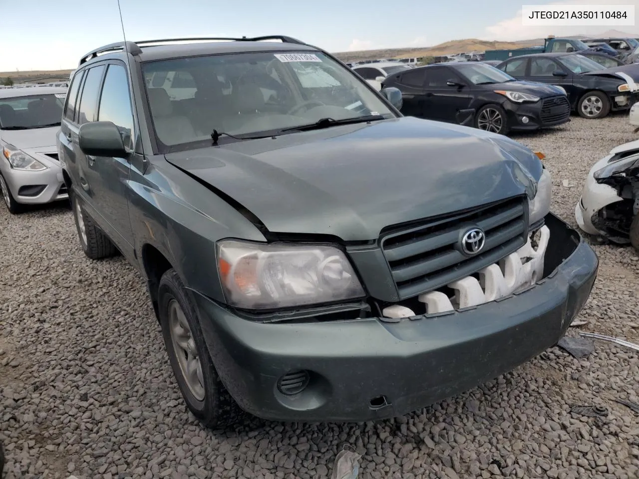 JTEGD21A350110484 2005 Toyota Highlander