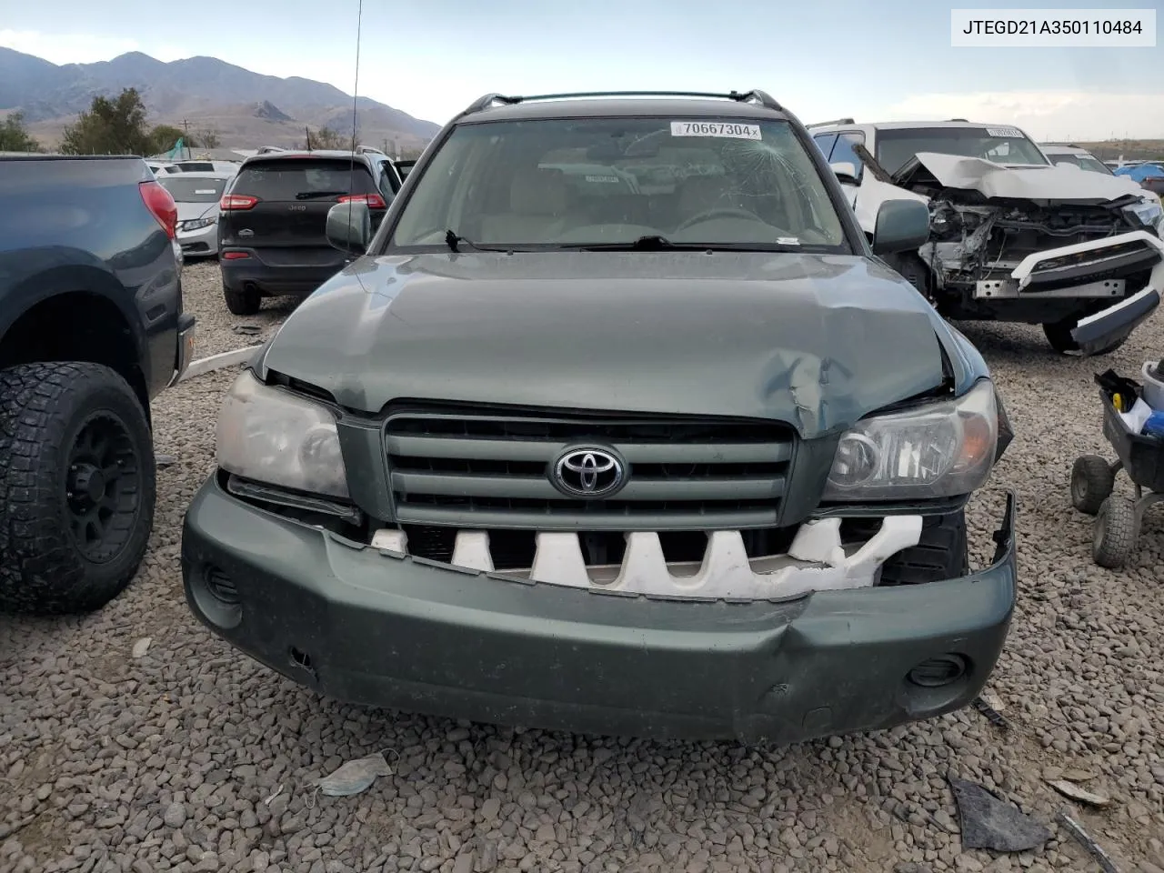 JTEGD21A350110484 2005 Toyota Highlander