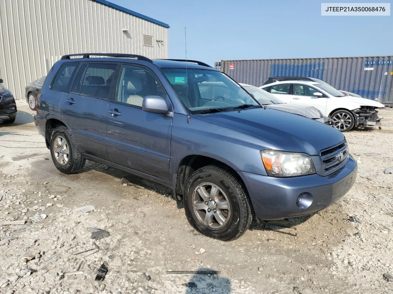 2005 Toyota Highlander Limited VIN: JTEEP21A350068476 Lot: 70774994