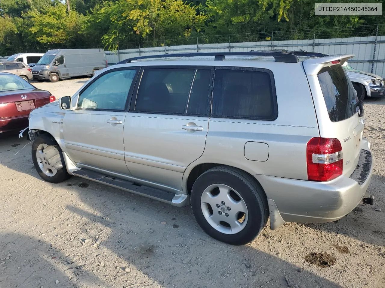 2005 Toyota Highlander Limited VIN: JTEDP21A450045364 Lot: 70979954