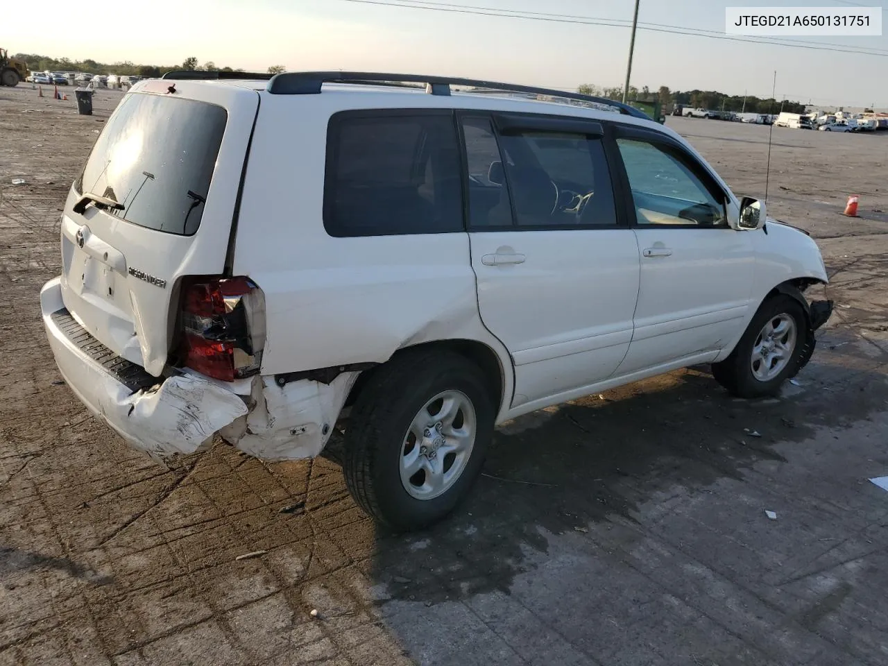 2005 Toyota Highlander VIN: JTEGD21A650131751 Lot: 70990564