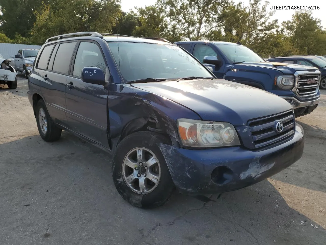 2005 Toyota Highlander Limited VIN: JTEEP21A850116215 Lot: 71242034