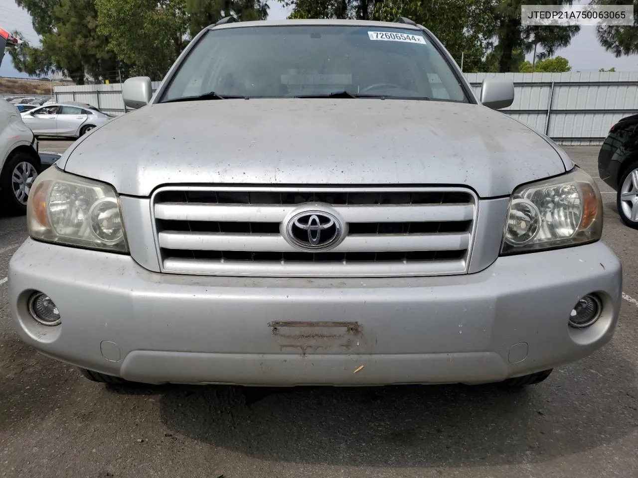 2005 Toyota Highlander Limited VIN: JTEDP21A750063065 Lot: 72606544