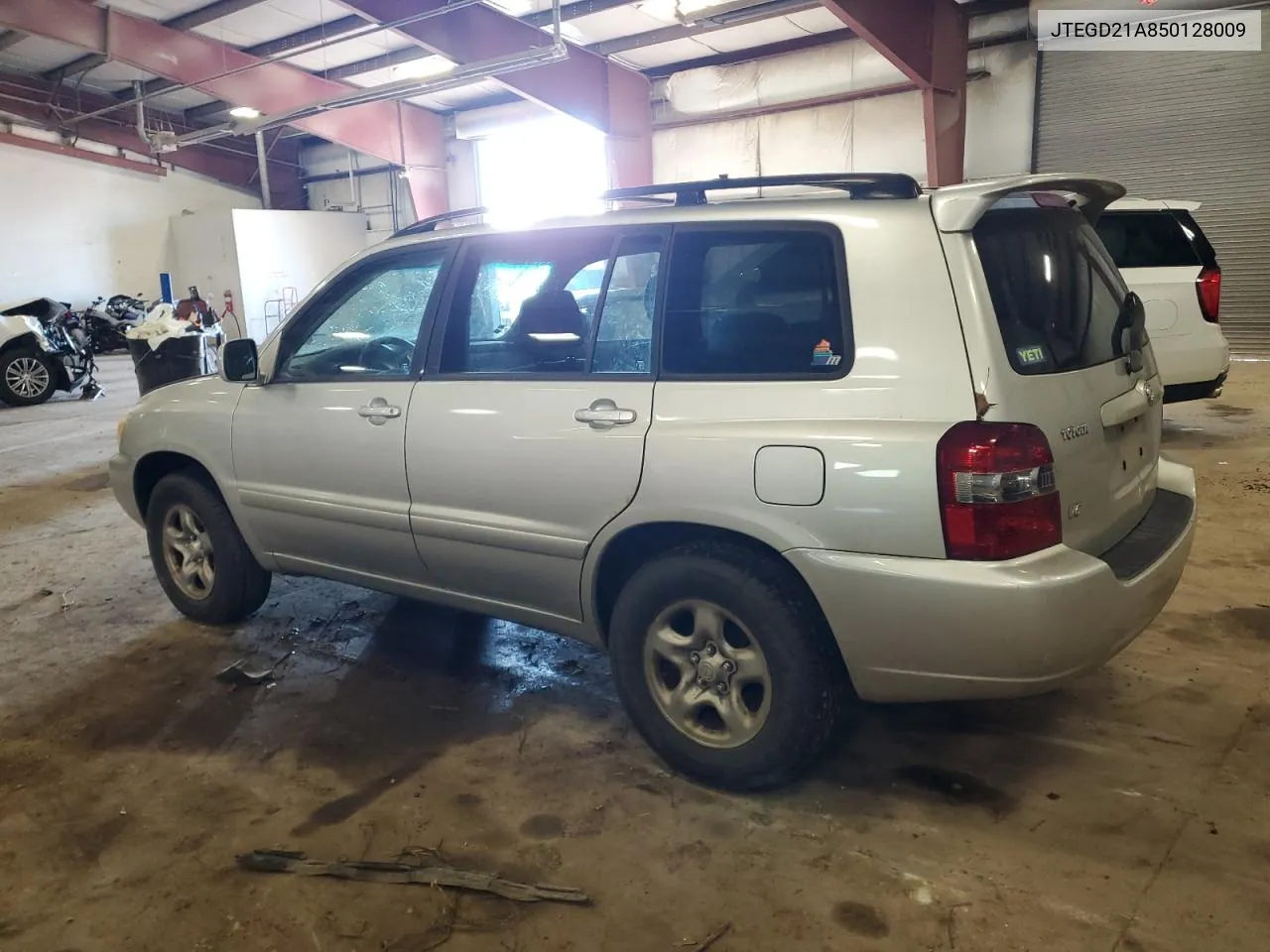 2005 Toyota Highlander VIN: JTEGD21A850128009 Lot: 72856264