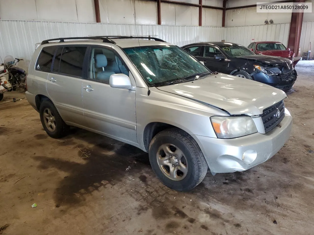 2005 Toyota Highlander VIN: JTEGD21A850128009 Lot: 72856264