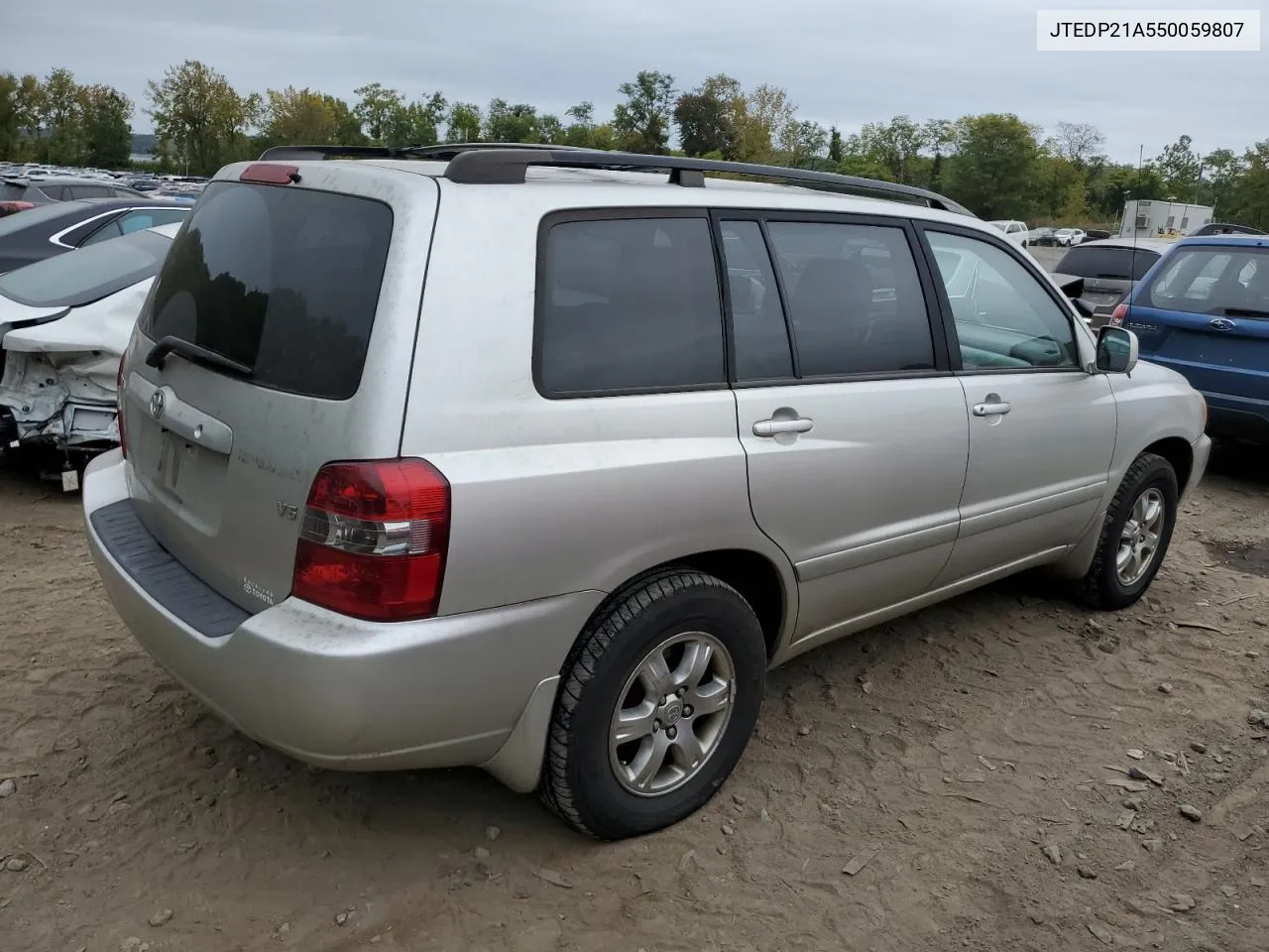 2005 Toyota Highlander Limited VIN: JTEDP21A550059807 Lot: 72977154