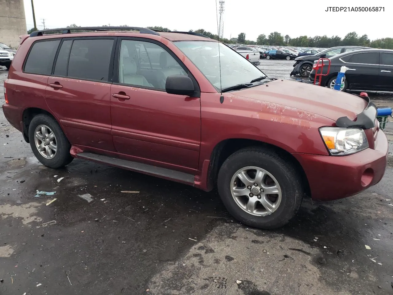 2005 Toyota Highlander Limited VIN: JTEDP21A050065871 Lot: 72997794