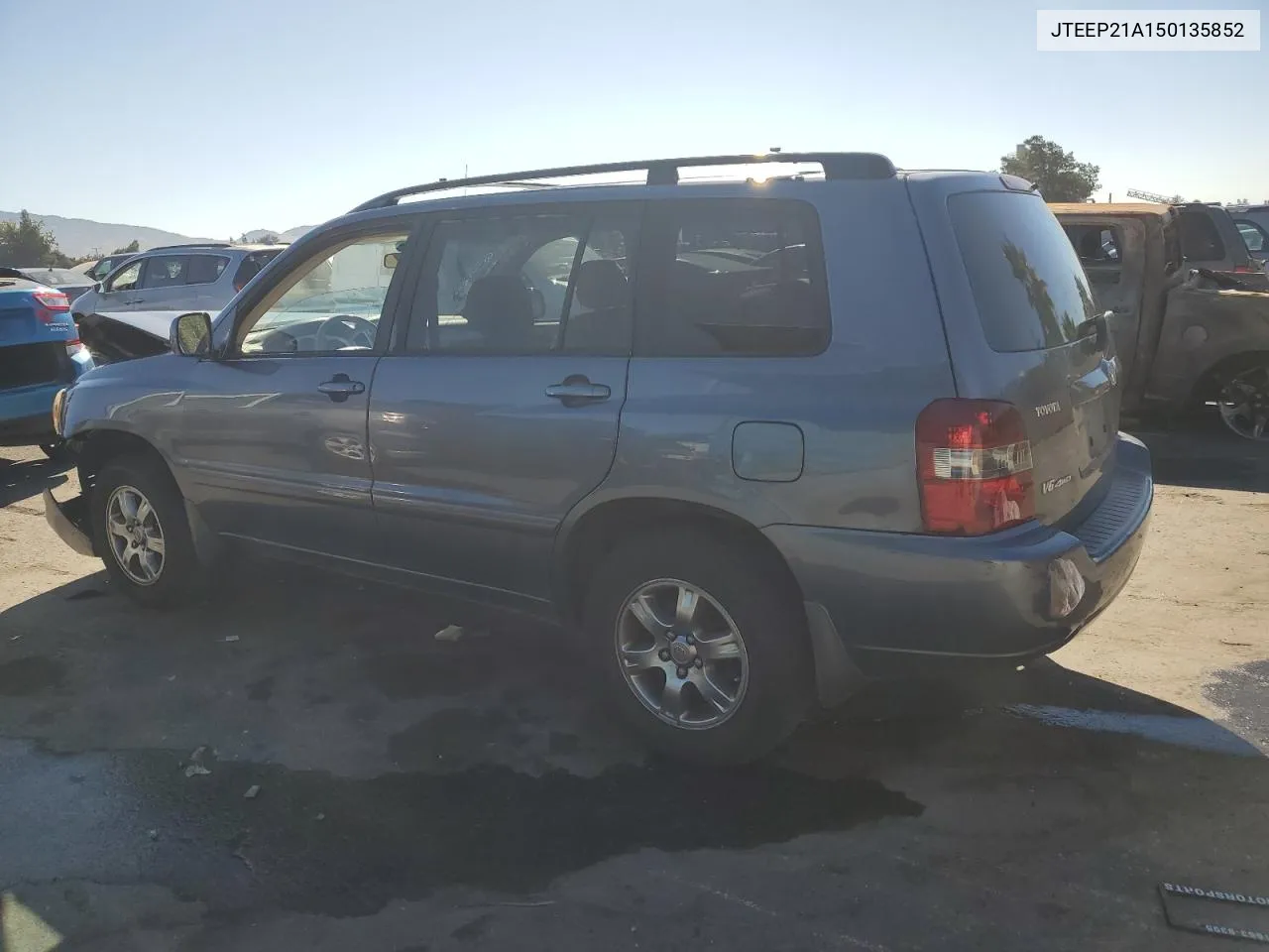 2005 Toyota Highlander Limited VIN: JTEEP21A150135852 Lot: 73328294