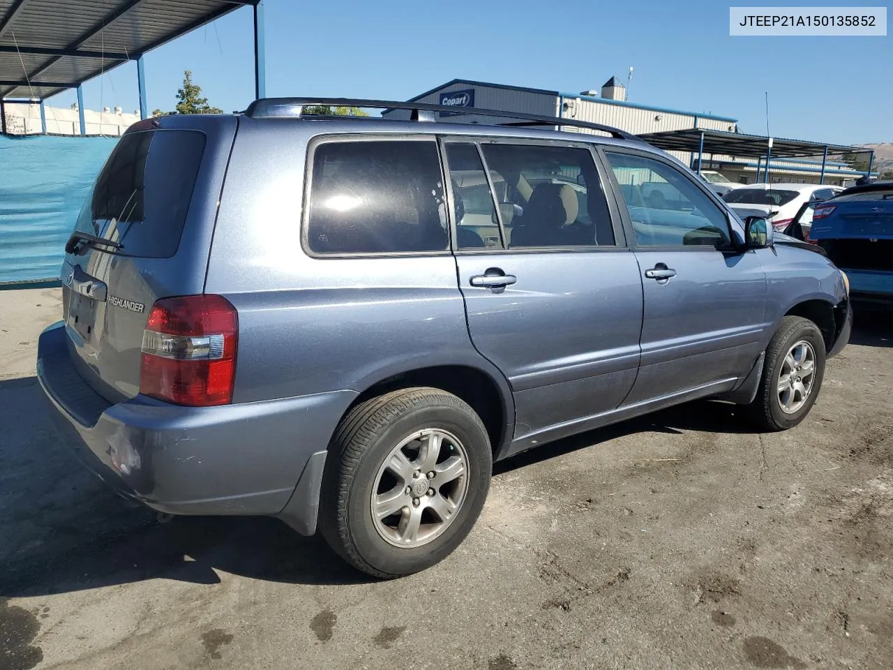 2005 Toyota Highlander Limited VIN: JTEEP21A150135852 Lot: 73328294