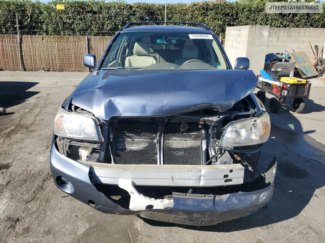 JTEEP21A150135852 2005 Toyota Highlander Limited