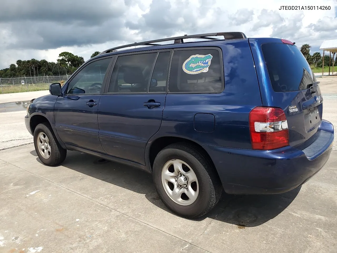 2005 Toyota Highlander VIN: JTEGD21A150114260 Lot: 73889634