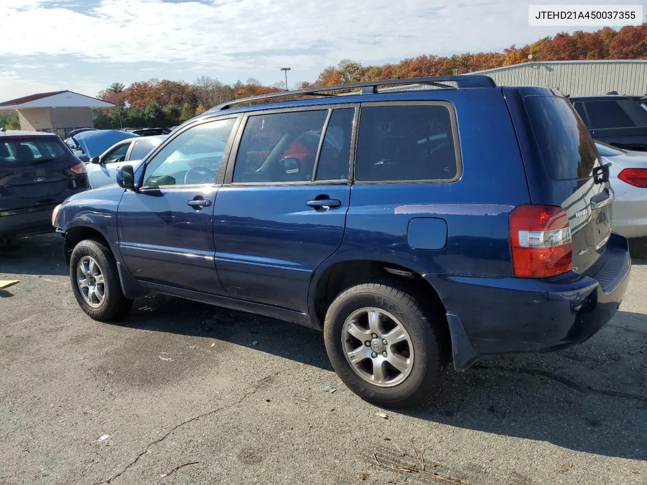 2005 Toyota Highlander VIN: JTEHD21A450037355 Lot: 74031354