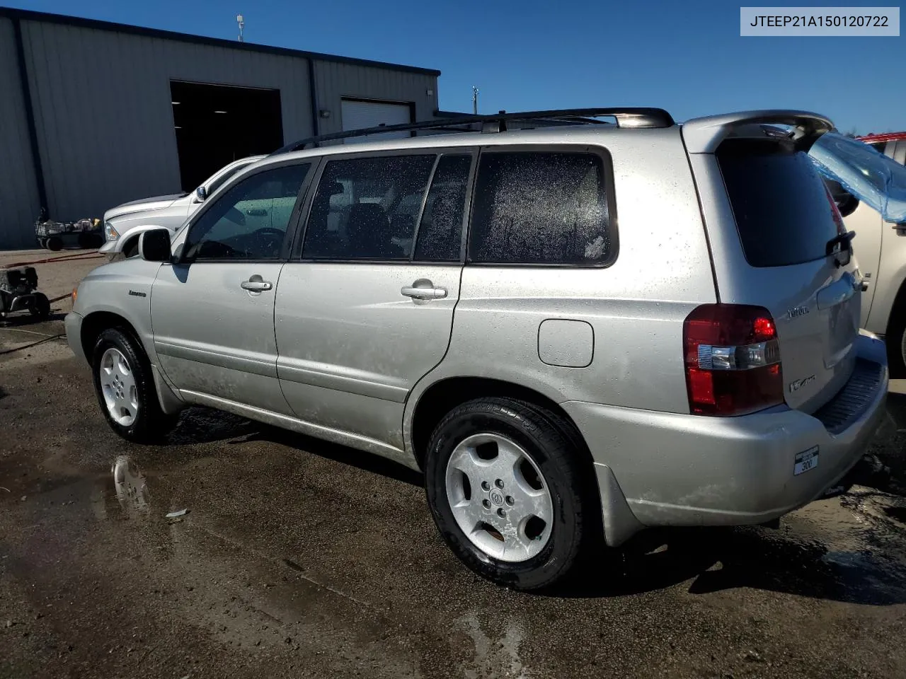 2005 Toyota Highlander Limited VIN: JTEEP21A150120722 Lot: 75452784