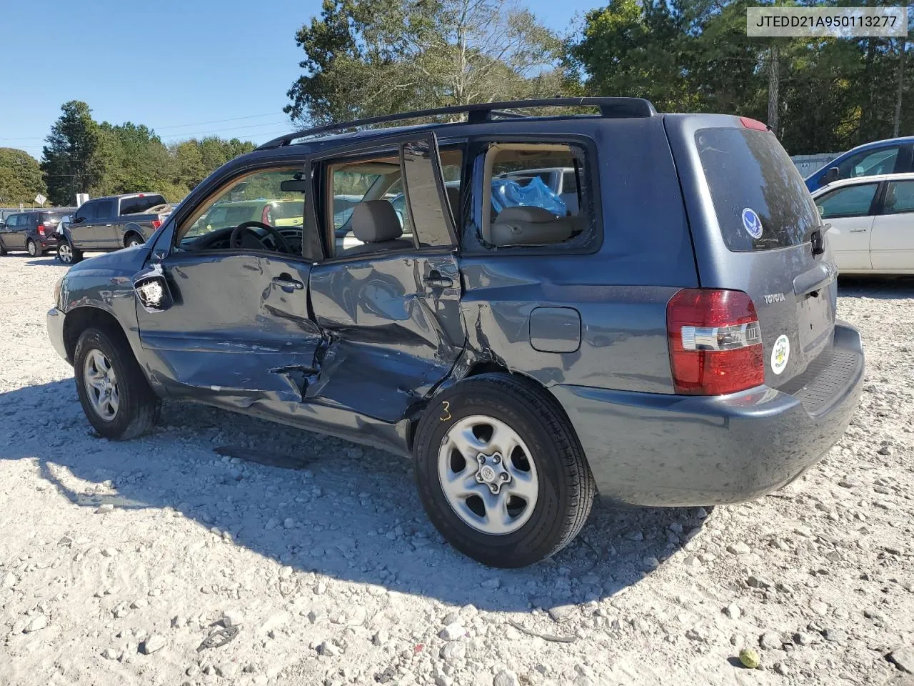 2005 Toyota Highlander VIN: JTEDD21A950113277 Lot: 75671184