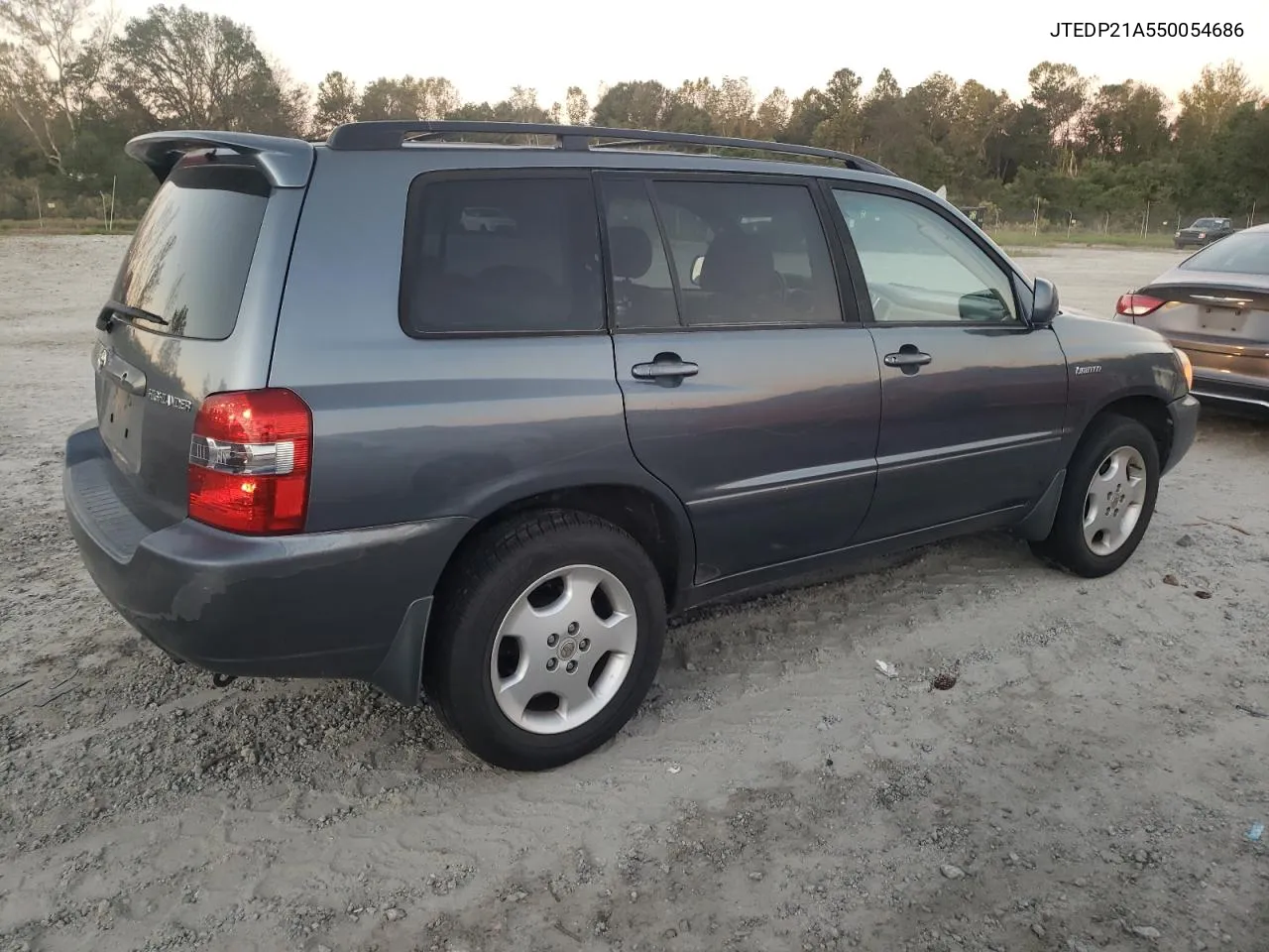 2005 Toyota Highlander Limited VIN: JTEDP21A550054686 Lot: 76158364