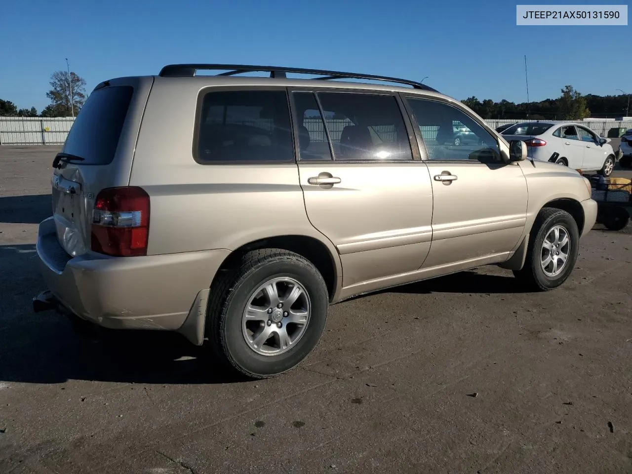 2005 Toyota Highlander Limited VIN: JTEEP21AX50131590 Lot: 76932804