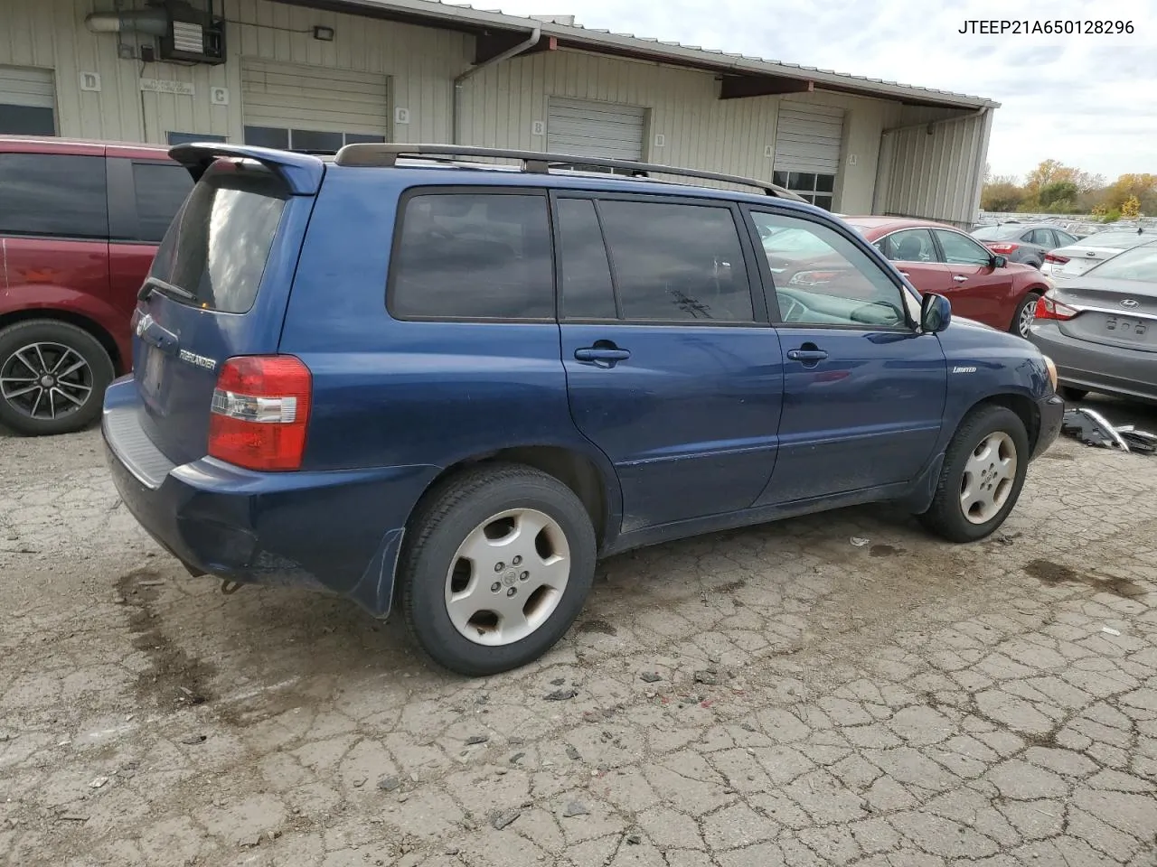 2005 Toyota Highlander Limited VIN: JTEEP21A650128296 Lot: 76954814