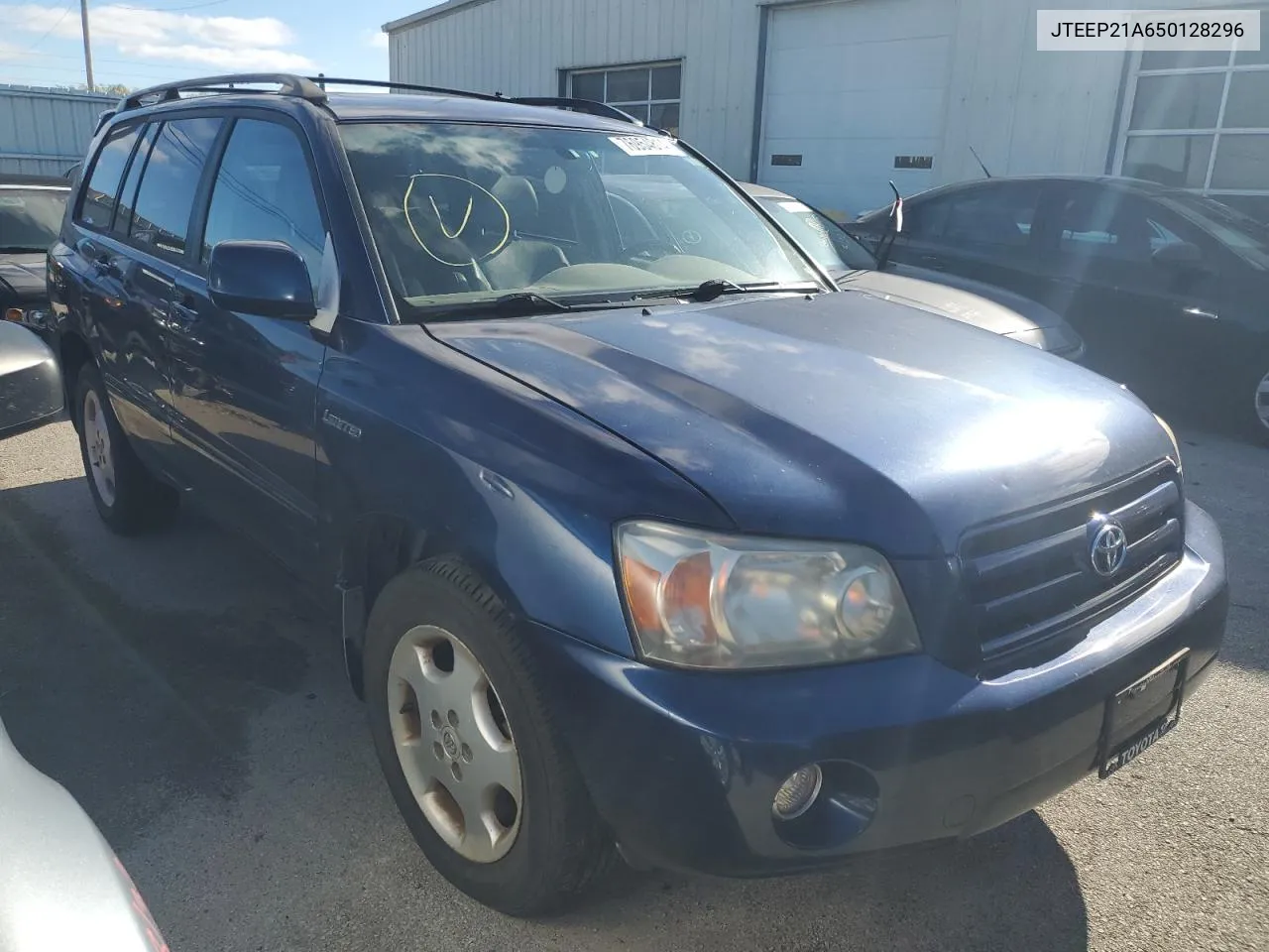 2005 Toyota Highlander Limited VIN: JTEEP21A650128296 Lot: 76954814