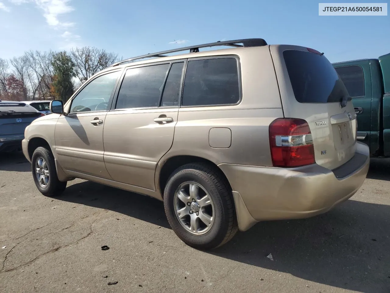 2005 Toyota Highlander Limited VIN: JTEGP21A650054581 Lot: 77178134