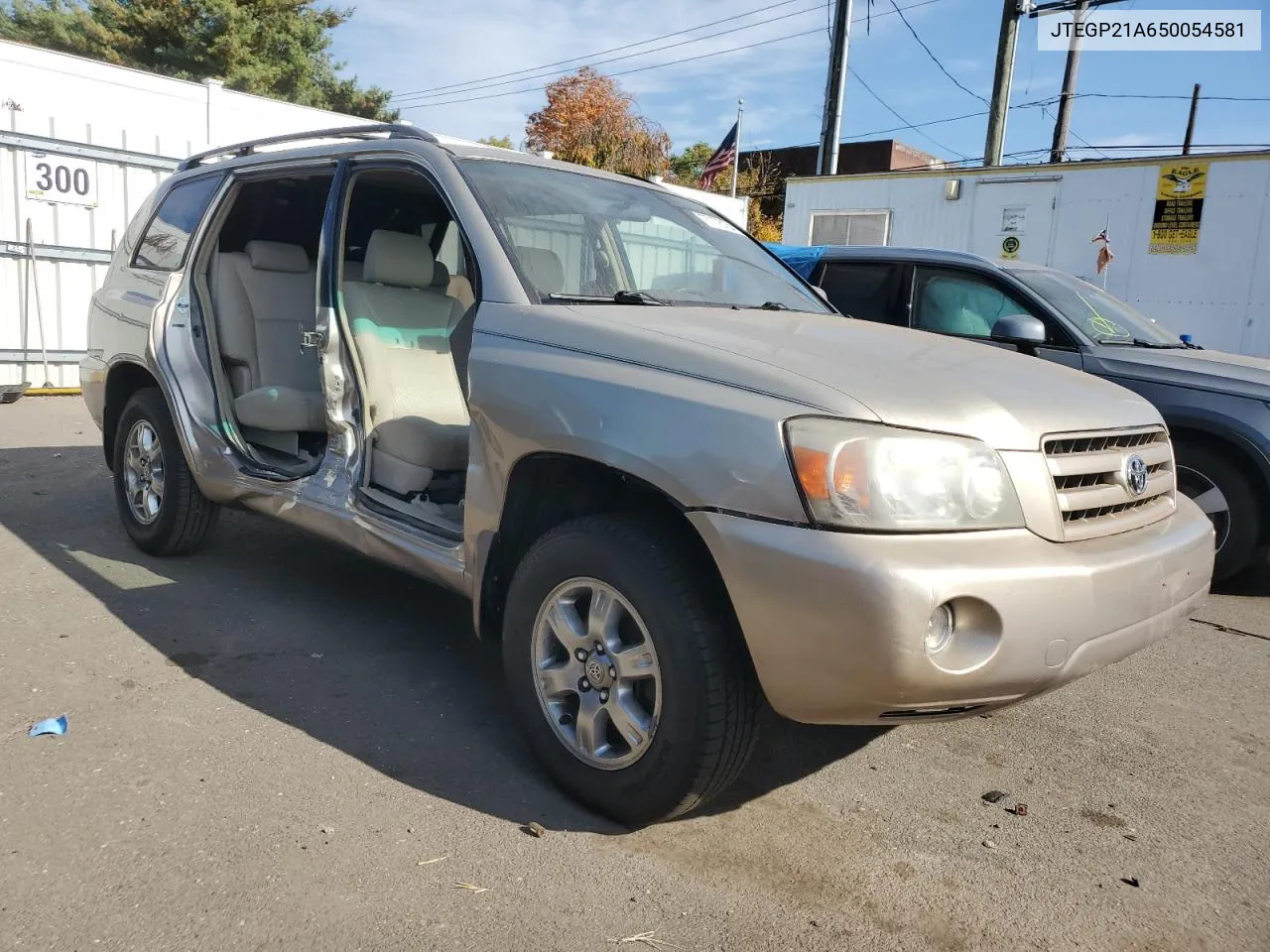 2005 Toyota Highlander Limited VIN: JTEGP21A650054581 Lot: 77178134