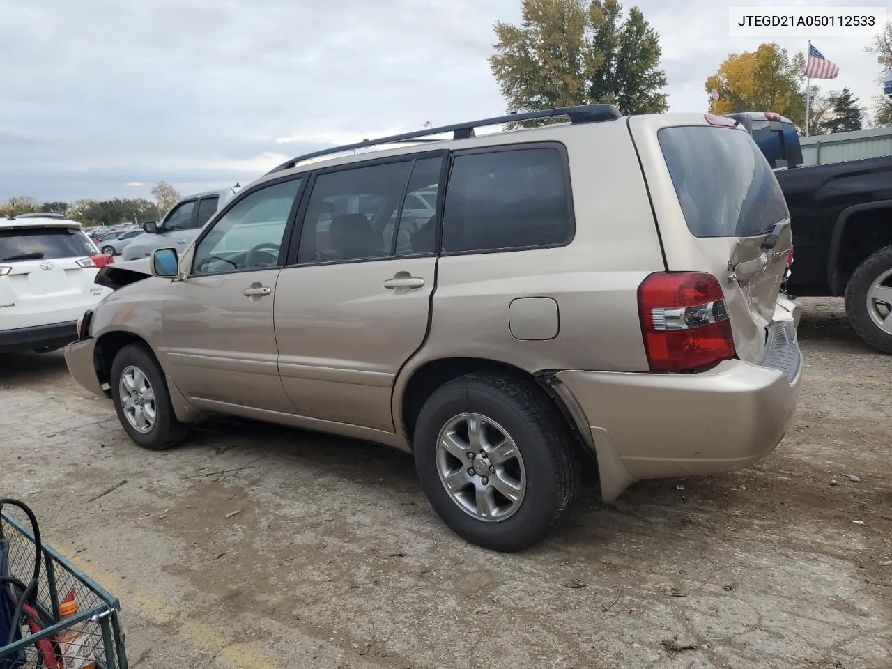 2005 Toyota Highlander VIN: JTEGD21A050112533 Lot: 78647494