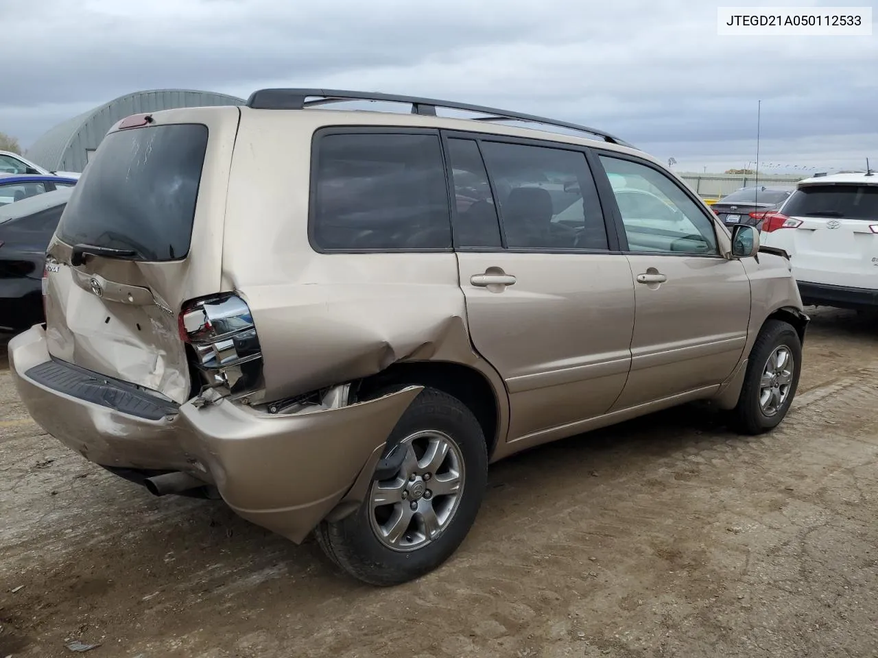 2005 Toyota Highlander VIN: JTEGD21A050112533 Lot: 78647494