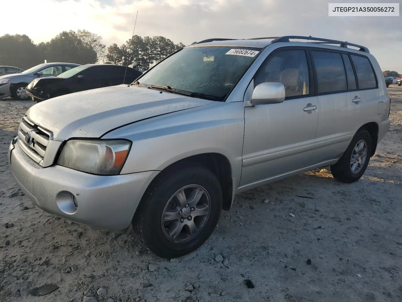 2005 Toyota Highlander Limited VIN: JTEGP21A350056272 Lot: 79082674