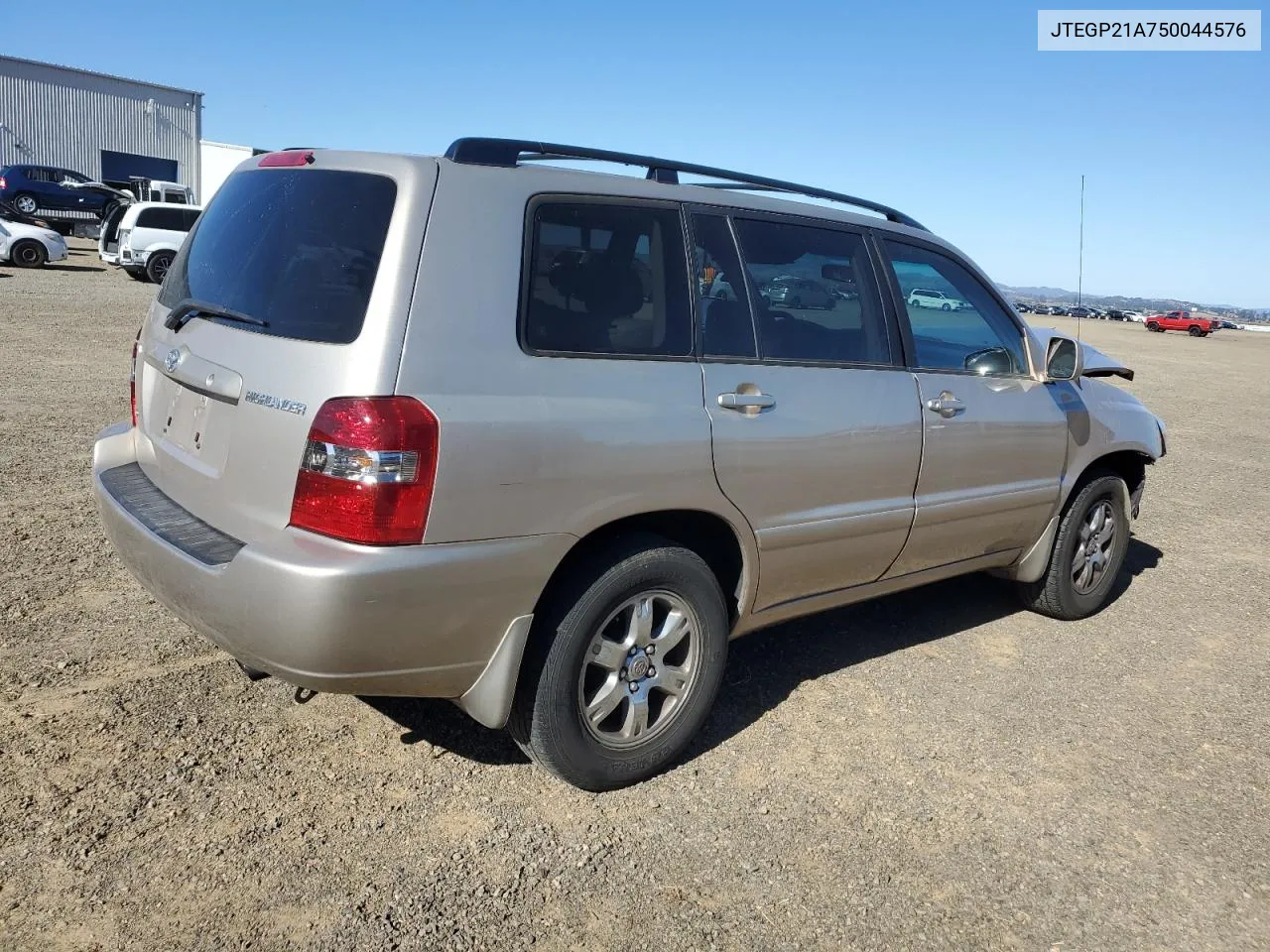 2005 Toyota Highlander Limited VIN: JTEGP21A750044576 Lot: 79359724