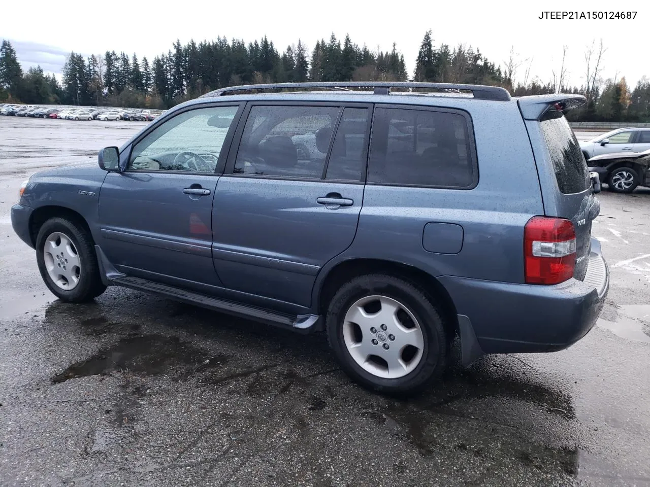 2005 Toyota Highlander Limited VIN: JTEEP21A150124687 Lot: 80259114