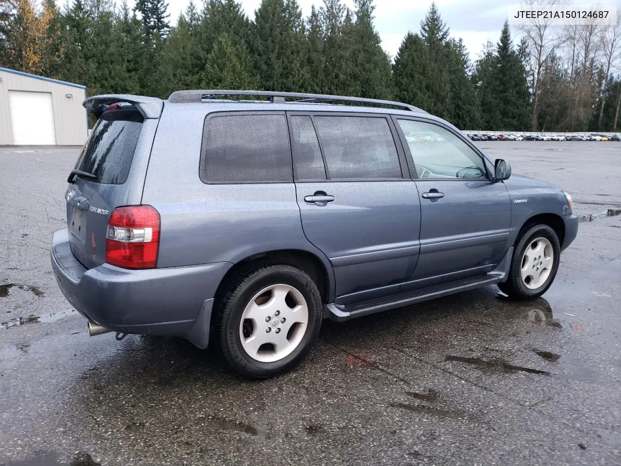 2005 Toyota Highlander Limited VIN: JTEEP21A150124687 Lot: 80259114