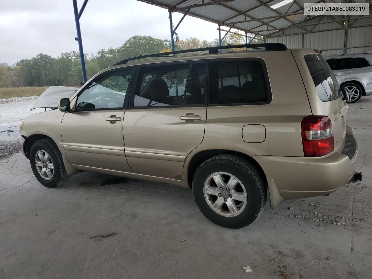 2005 Toyota Highlander Limited VIN: JTEGP21A850083919 Lot: 80269544