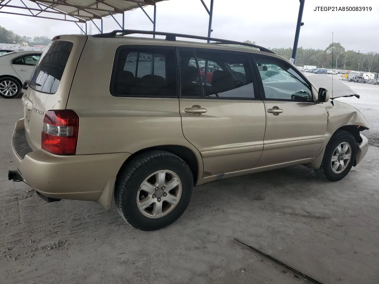 2005 Toyota Highlander Limited VIN: JTEGP21A850083919 Lot: 80269544