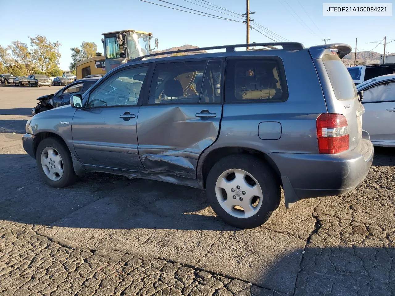 2005 Toyota Highlander Limited VIN: JTEDP21A150084221 Lot: 80782354