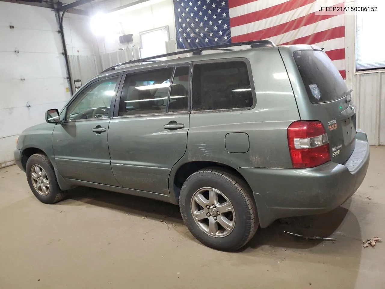 2005 Toyota Highlander Limited VIN: JTEEP21A150086152 Lot: 80860914