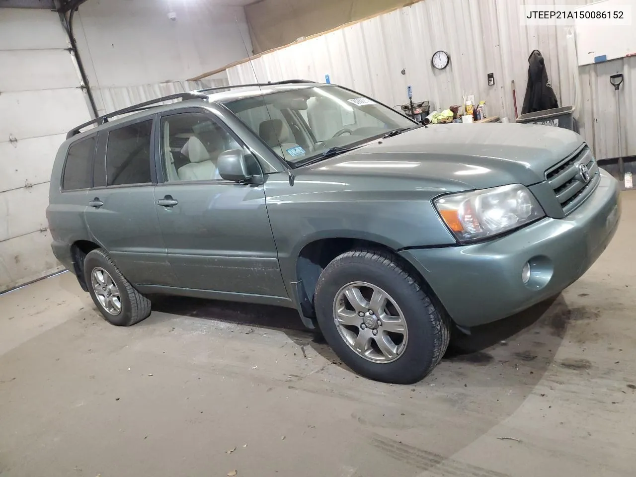 2005 Toyota Highlander Limited VIN: JTEEP21A150086152 Lot: 80860914