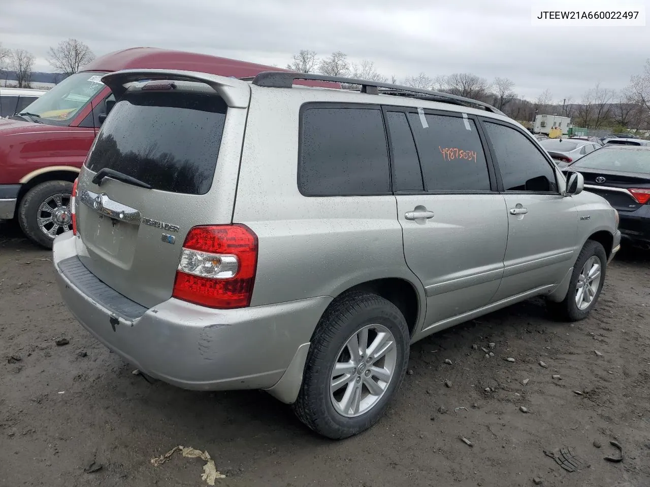 JTEEW21A660022497 2006 Toyota Highlander Hybrid