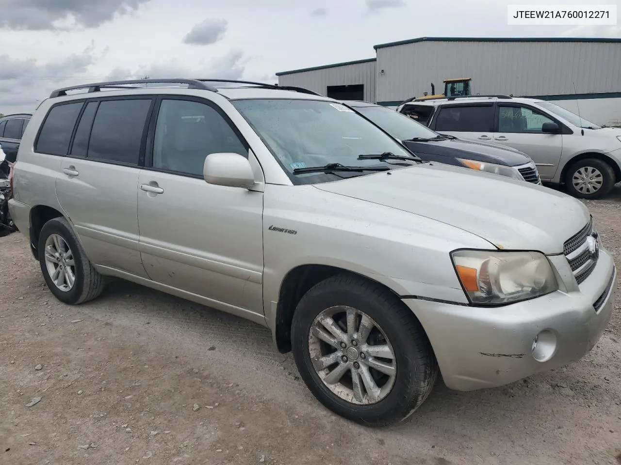 2006 Toyota Highlander Hybrid VIN: JTEEW21A760012271 Lot: 53895394