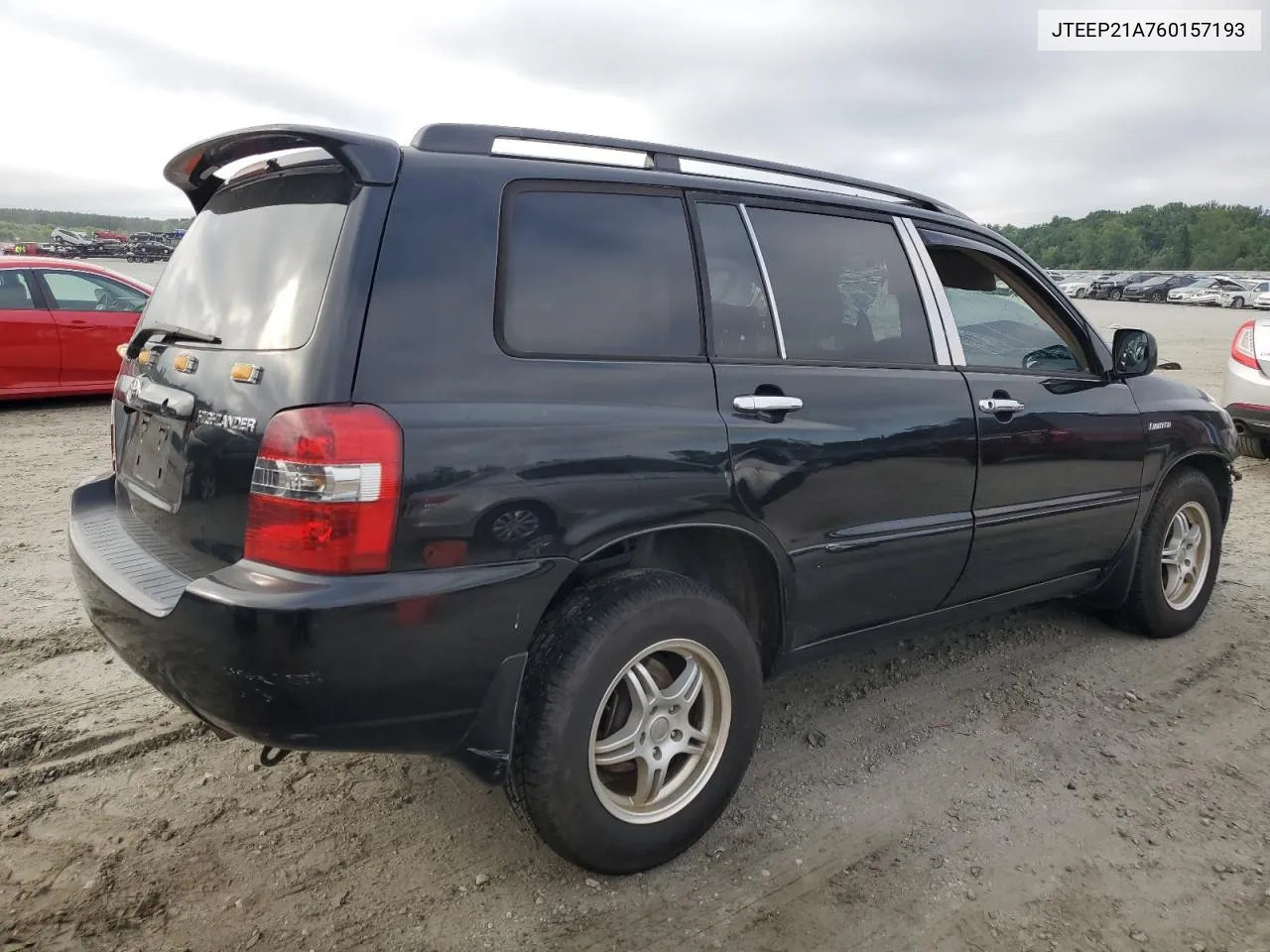 2006 Toyota Highlander Limited VIN: JTEEP21A760157193 Lot: 61412144