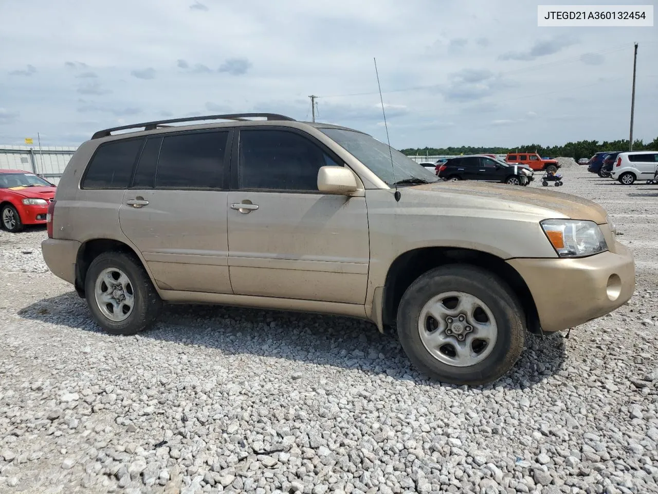 2006 Toyota Highlander VIN: JTEGD21A360132454 Lot: 62702754