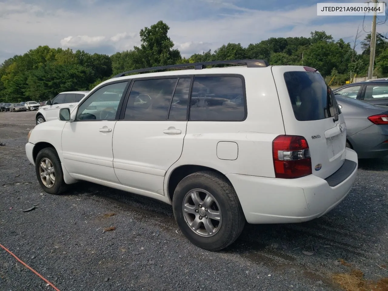 2006 Toyota Highlander Limited VIN: JTEDP21A960109464 Lot: 63822134